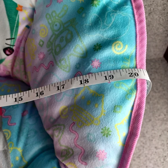 RARE Saucer Chair Foldable 19" Toddler Gabby's Dollhouse Comfy Seat Chair - Picture 8 of 9